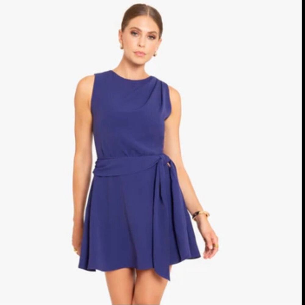 Black Halo NWT Blue Emsley Mini Dress - size 12